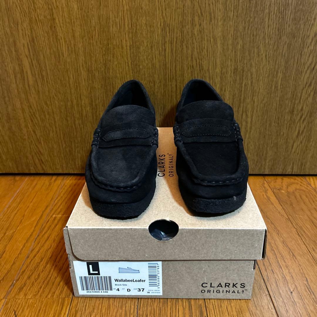【未使用品】定価26400 CLARKS Wallabee Loafer UK4