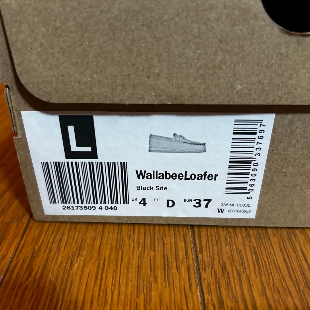 【未使用品】定価26400 CLARKS Wallabee Loafer UK4