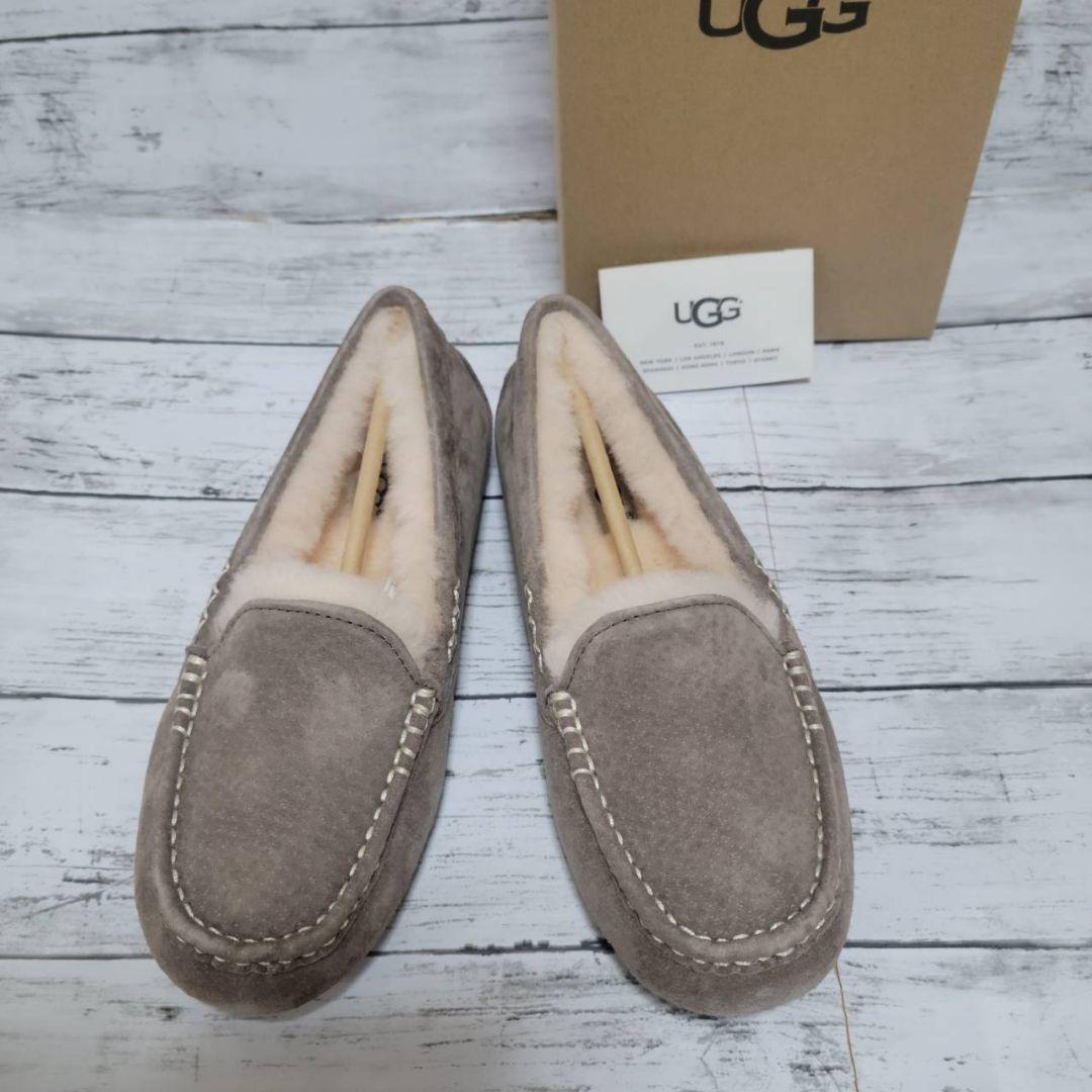 UGG ANSLEY モカシン 23cm チョコレート