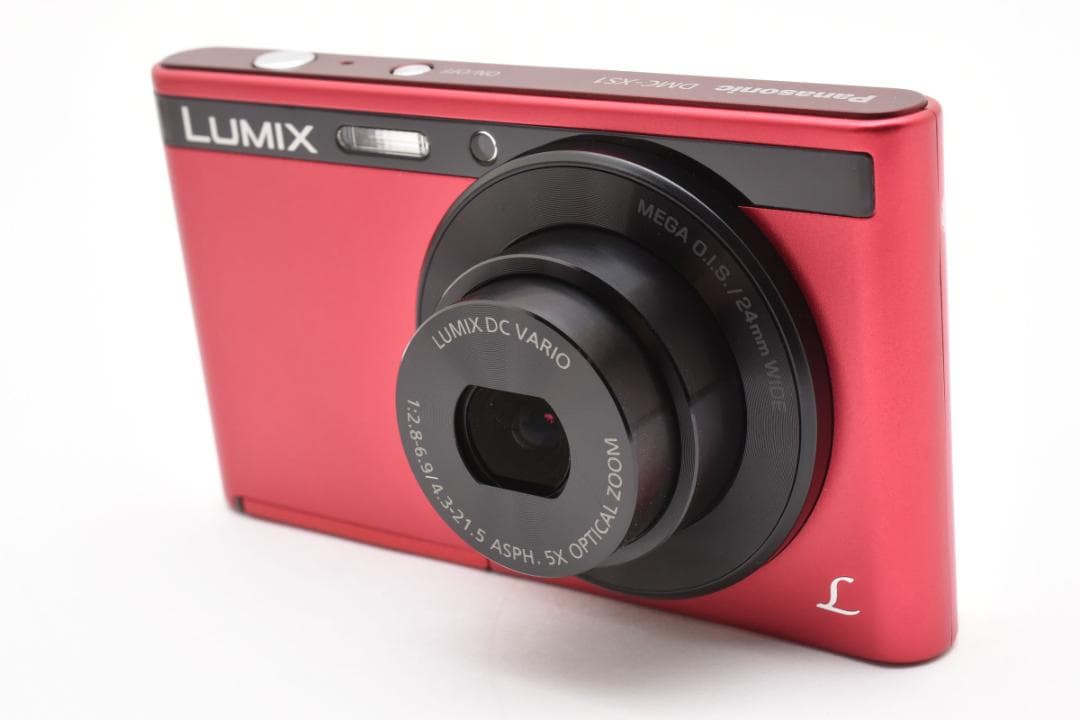 【美品】Panasonic LUMIX DMC-XS1 レッド　動作確認済