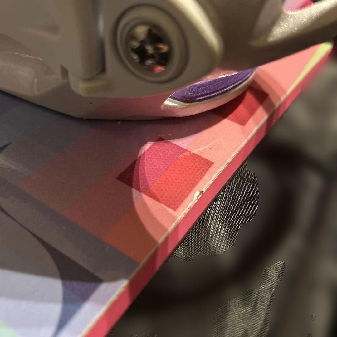 ELAN mirror 138cm スノーボード 3点セット