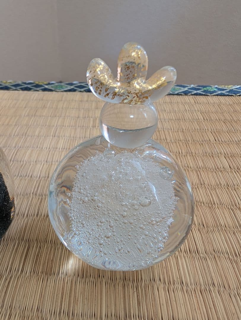 【SALE】ガラスのお雛様（ワタナベサラさん）【2月15日までの出品】