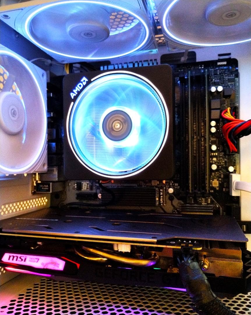 ゲーミングPC/R5 3600/GTX1660Ti/16G/新品SSD512GB