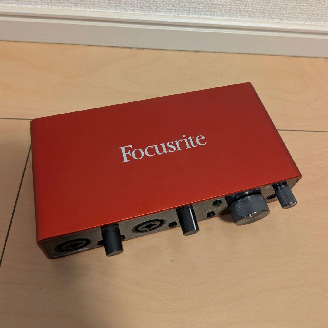 DJ機材 Focusrite Scarlett 2i2 gen3