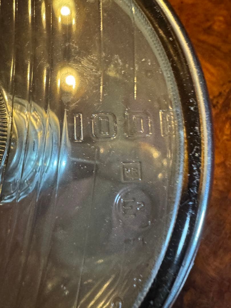 旧車にマーシャルヘッドライト819 長期保管品　ジャンクとして