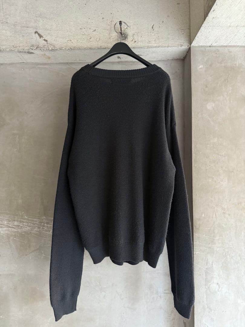 トップス 08 sircus 19AW RIDGE CREW NECK SWEATER