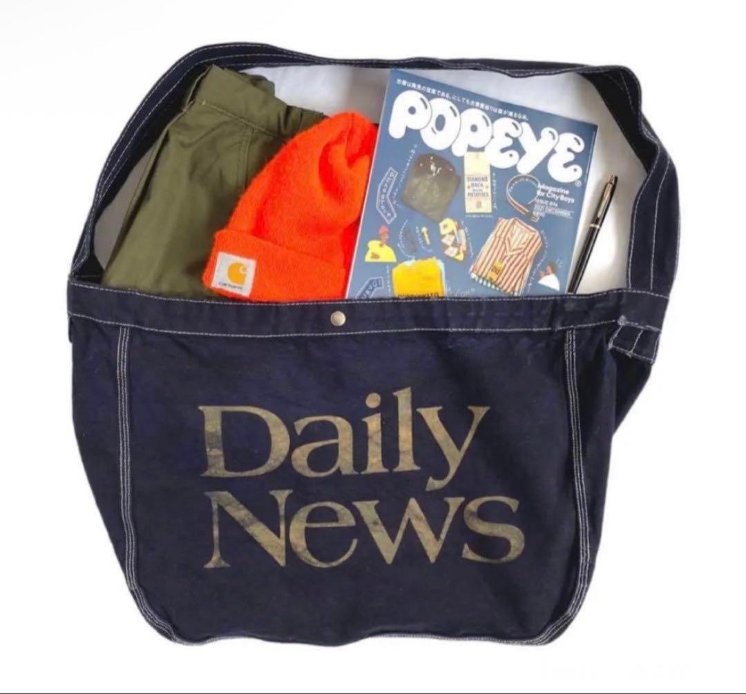 【レア】ニュースペーパーバッグ　60s 70s