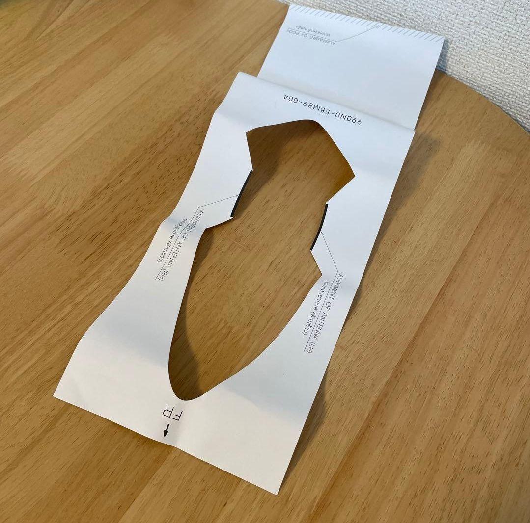 ZC33S シャークアンテナ 海外スズキ純正 未塗装