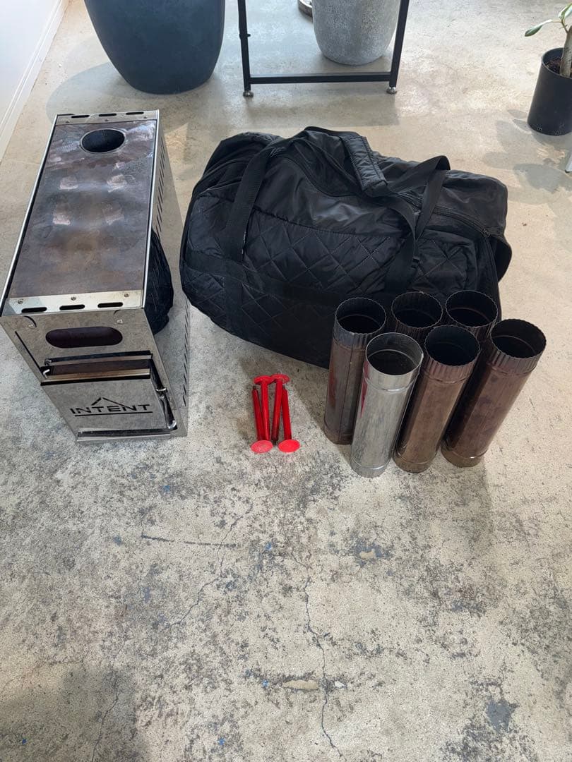 【MORZH（モルジュ ）テントサウナ】本店輸入購入品　公式ストーブつき