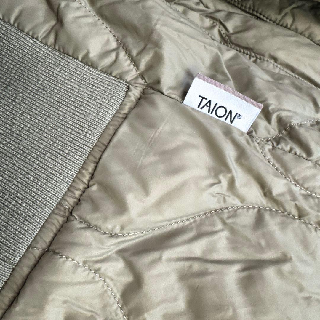 タグ付き【未使用品】TAION 別注 ミリタリー リバーシブル インナーダウン