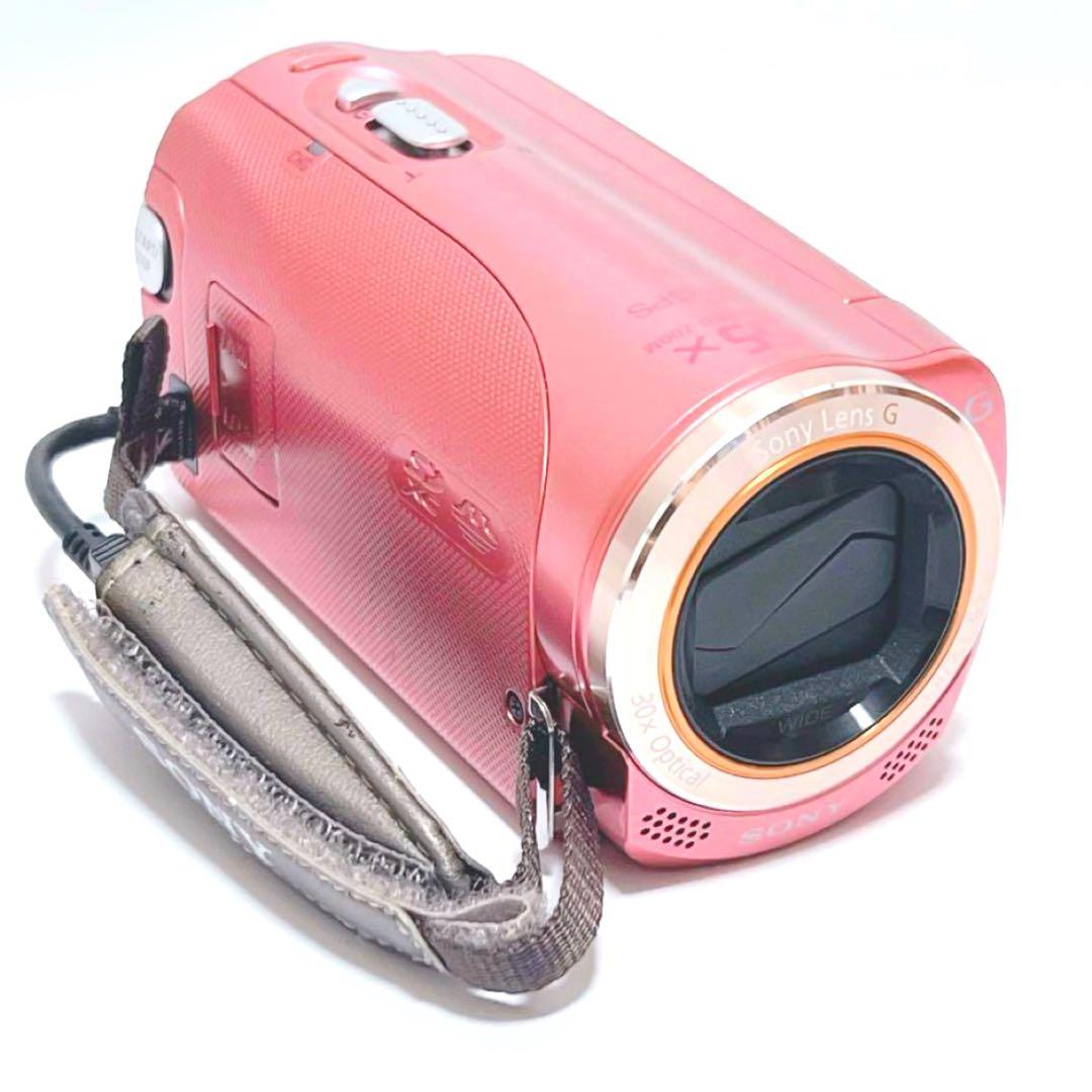 極美品 SONY HDR-CX270V ビデオカメラ ピンク デジタルカメラ