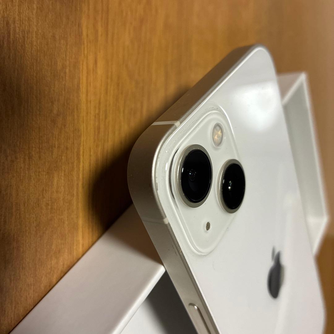 Apple iPhone 13 ホワイト 本体 充電ケーブル付