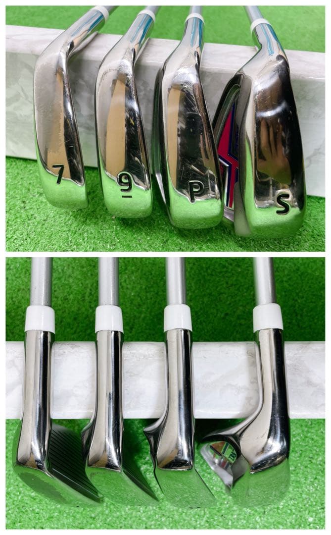 左利き　レフティ　フェアライス　レディース　女性　ゴルフセット　ピンのバック付き