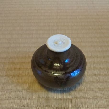 A 44     茶道     茶入   唐物  ( 未使用品 )