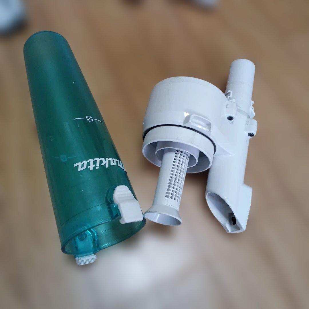 マキタ18V充電式クリーナーCL282FD純正バッテリー、充電器、サイクロン付