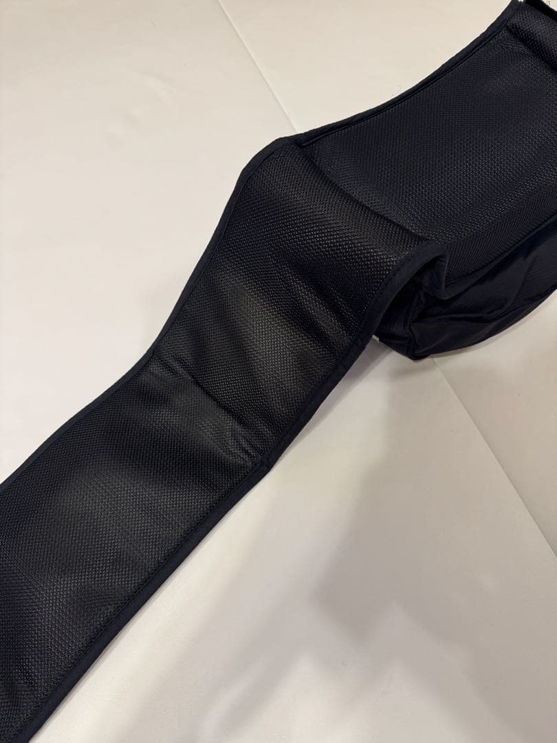 ポルバン アドバンス シングルショルダー付き ブラック ヒップシート