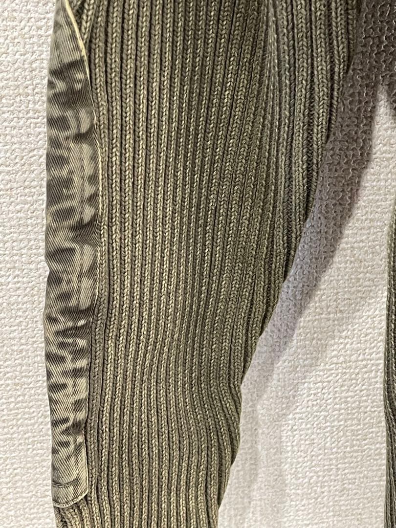 ヒステリックグラマー 異素材切替リブニット M 新品