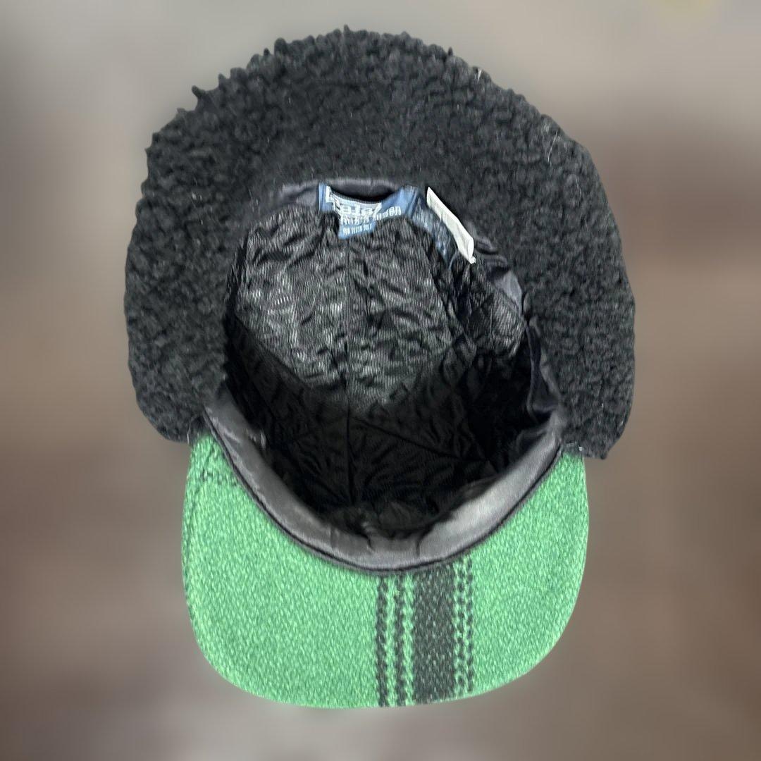 鬼*丸様 ラルフローレン ボアキャップ ウール100% カナダ製