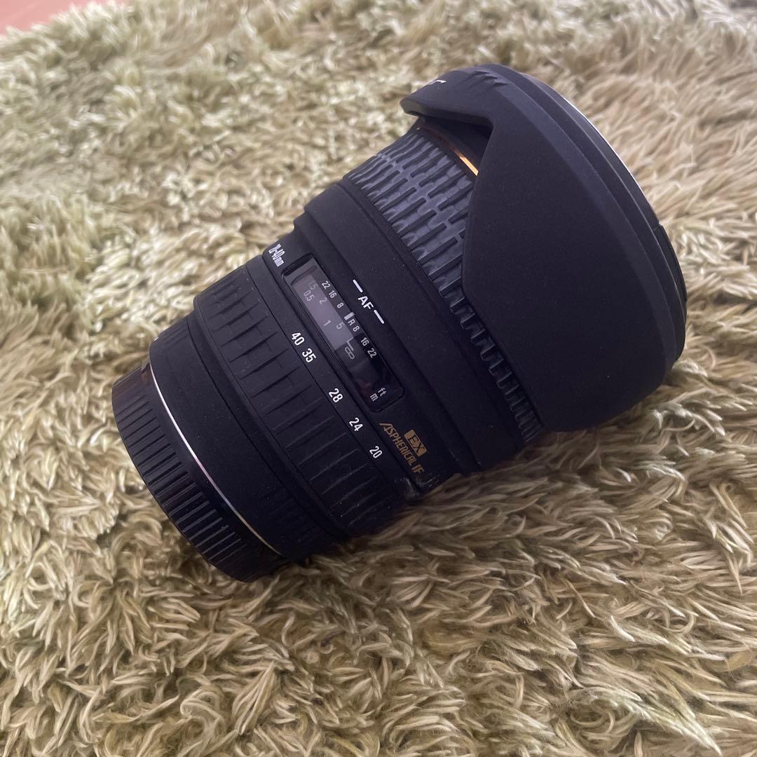 SIGMA 20-40mm F2.8 EX DG アスフェリカルレンズ