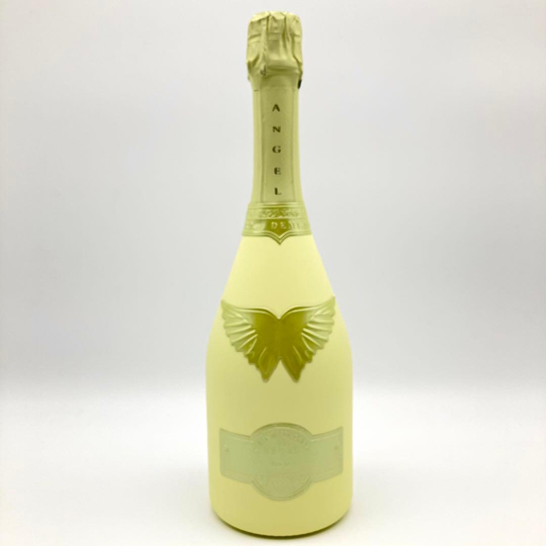 エンジェル シャンパン ドゥミセック ロゼ サマー イエロー ファー 箱付き