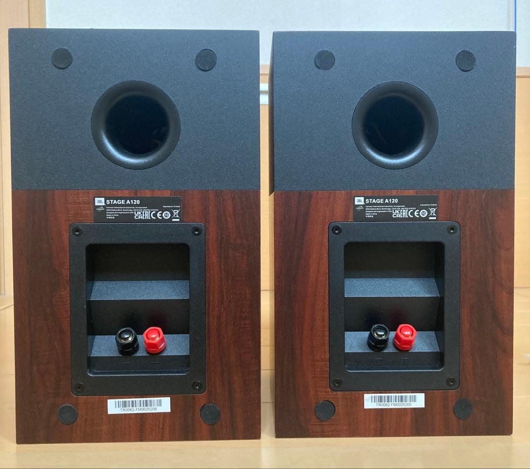 美品 JBL STAGE A120 ブックシェルフスピーカー　ペアセット