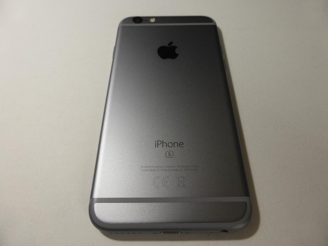 Apple iPhone 6s 32GB スペースグレー バッテリー100％