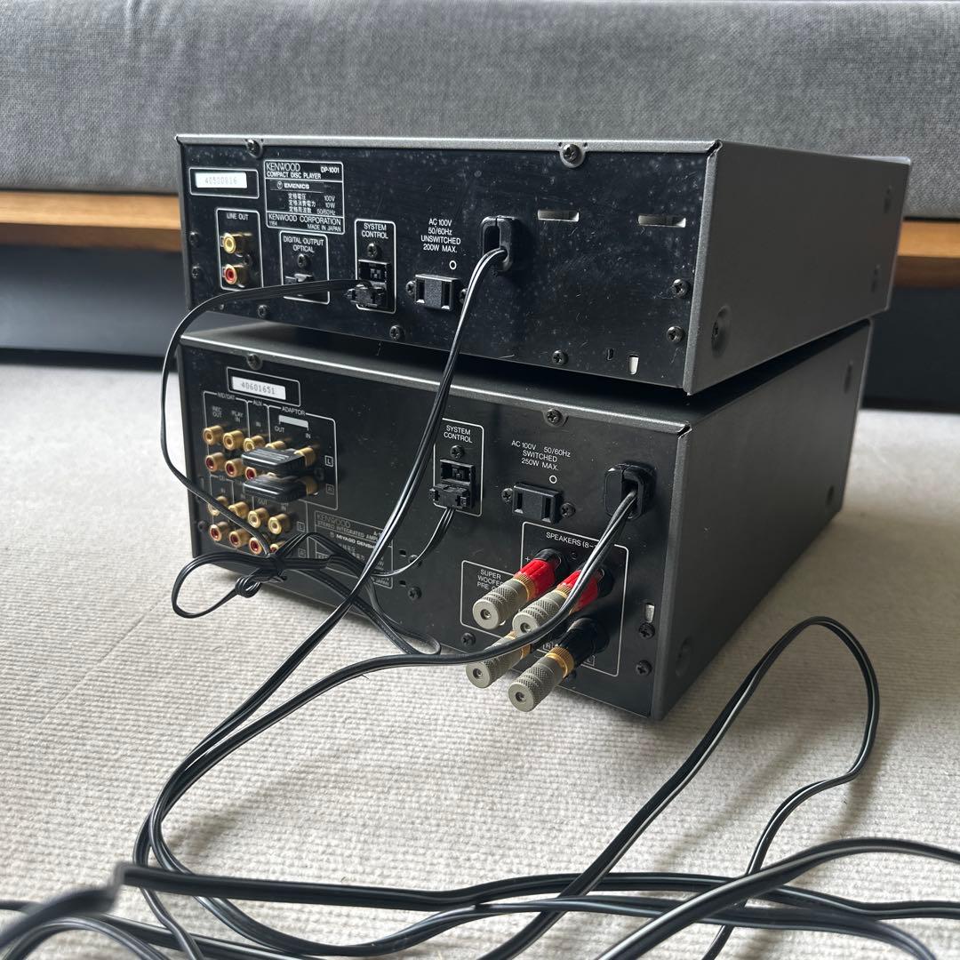 KENWOOD K's コンポ 　A1001　DP1001
