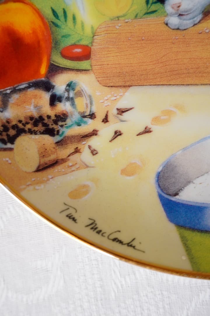 Franklin Mint 猫 絵皿 3枚セット コレクションプレート