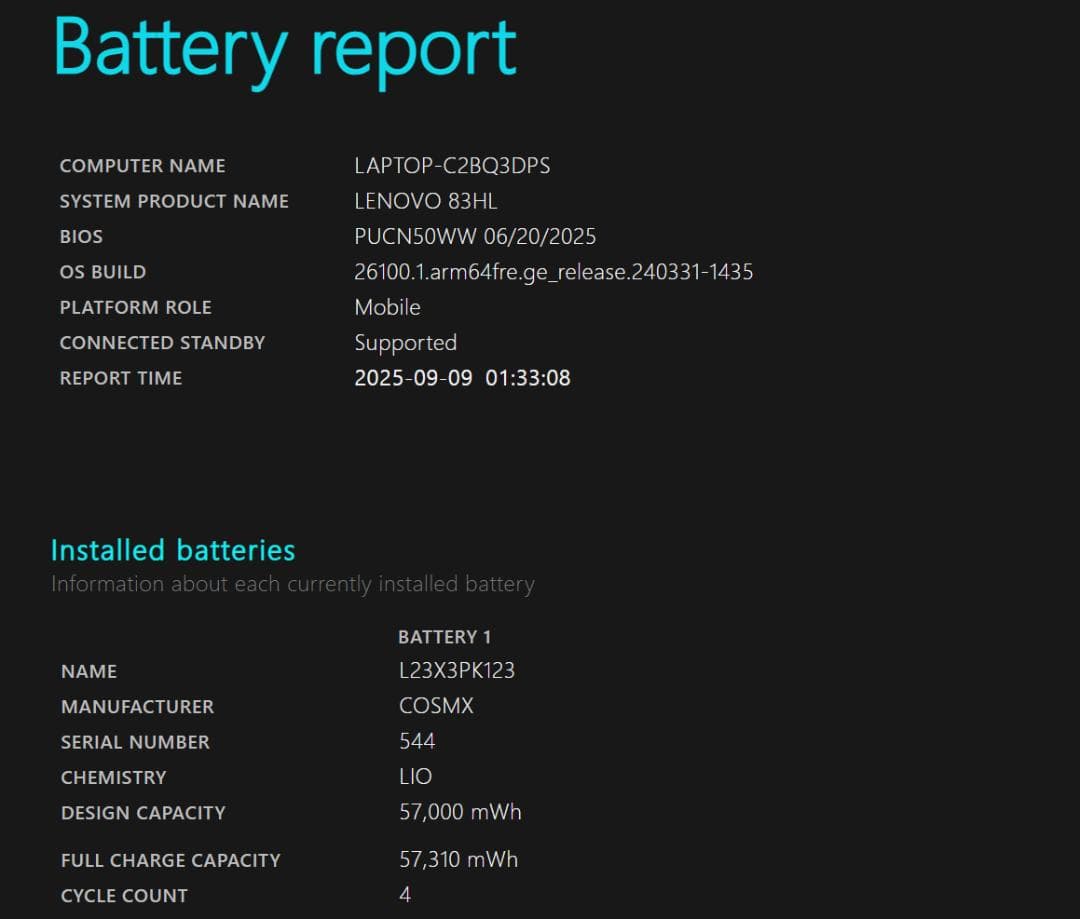 美品 Lenovo IdeaPad snapdragon x plus 32GB