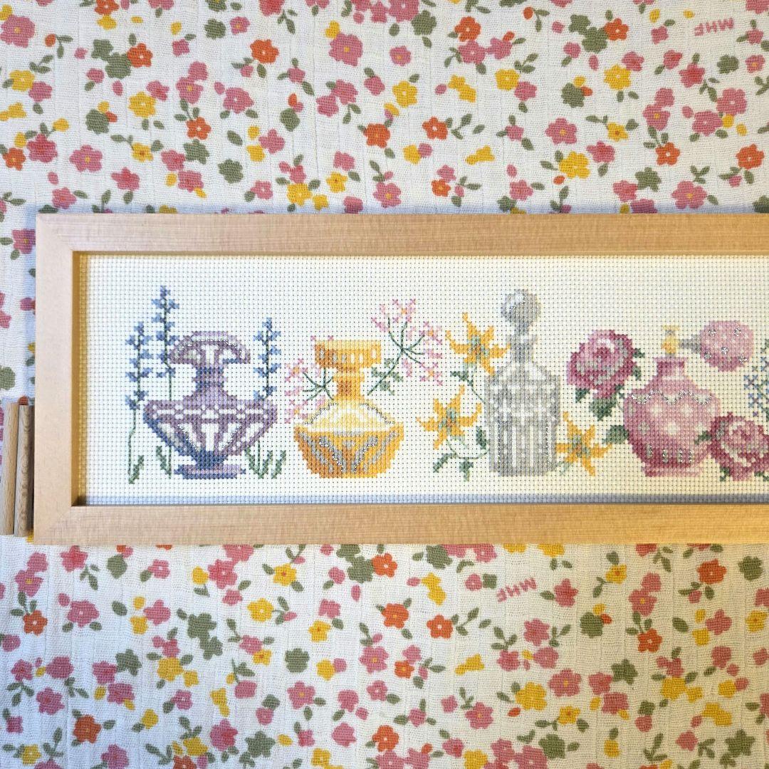 ■専用■完成品　クロスステッチフレーム　2点