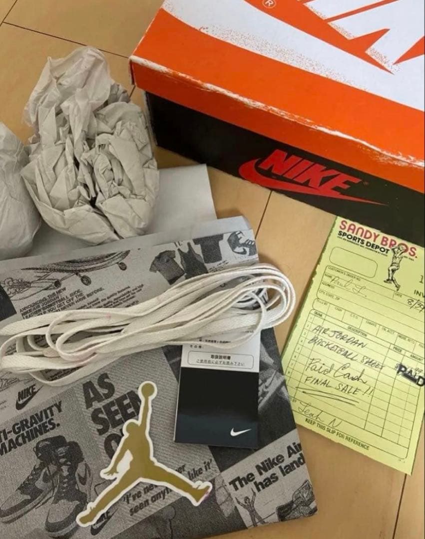 ナイキ エアジョーダン1 Lost & Found/Chicago