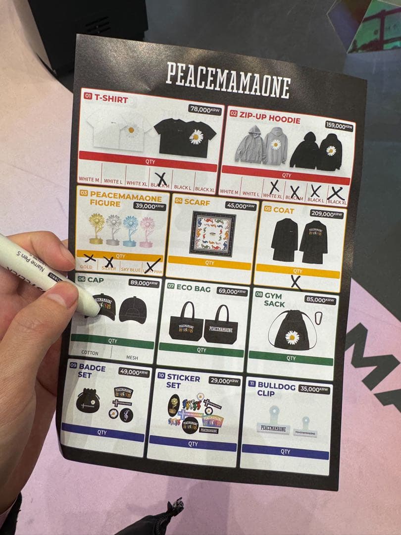 PEACEMINUSONE MAMA クリップ G-DRAGON