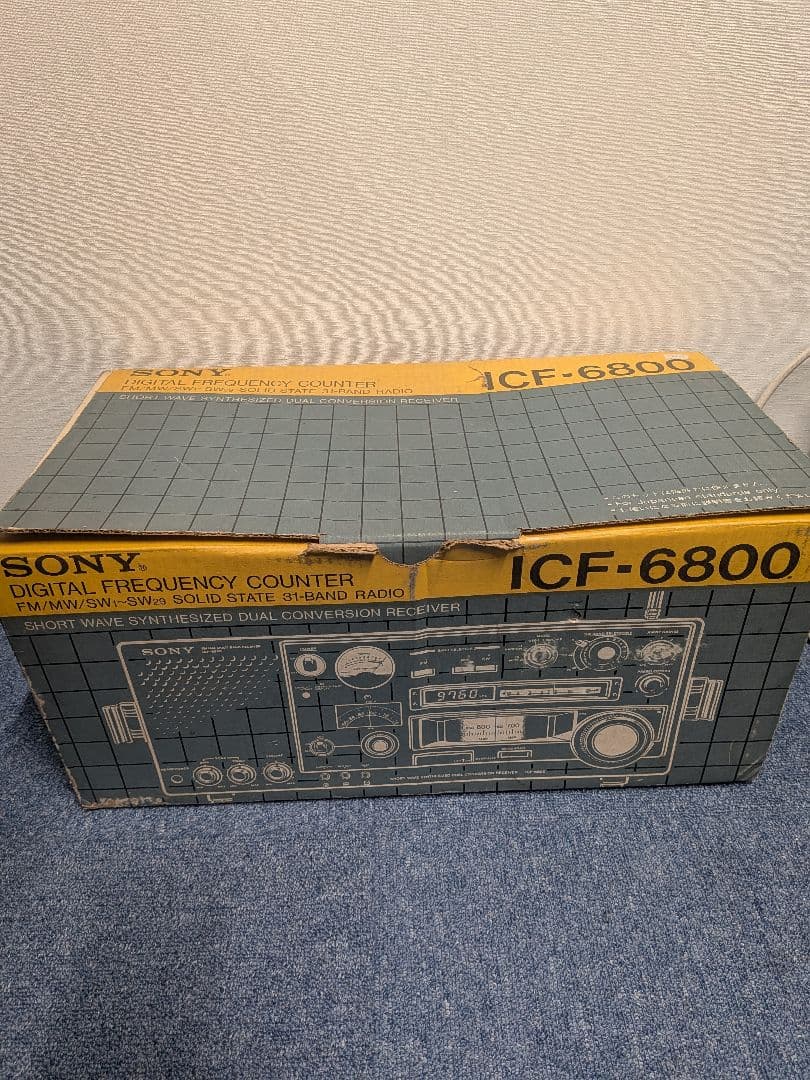 箱付き希少！ SONY ICF-6800 ソニー FM MW SW BAND短波