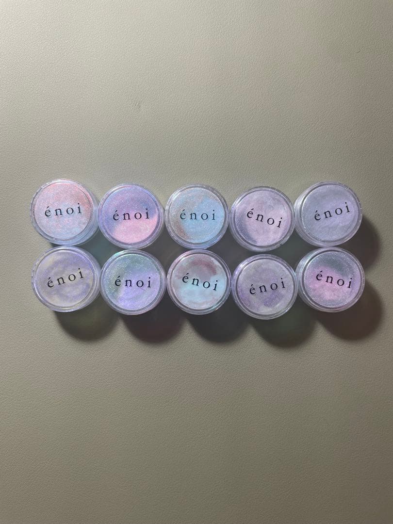 énoi ネイルアートパウダー 10個セット WP01〜WP10