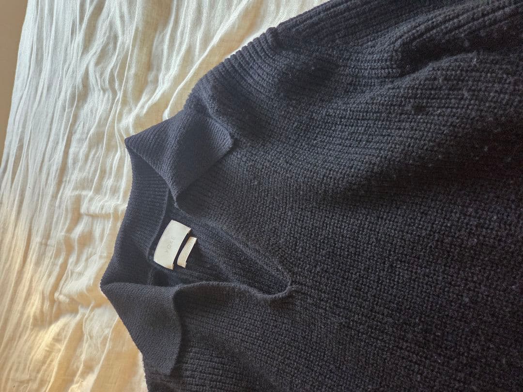 【yoke】リブスキッパーセーター