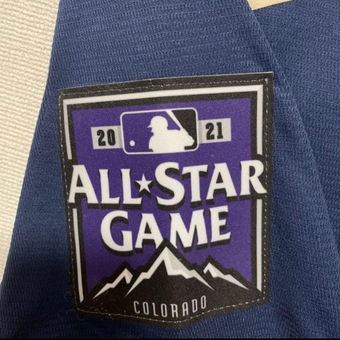 大谷翔平 2021オールスターゲーム レプリカユニフォーム 17番 額付き