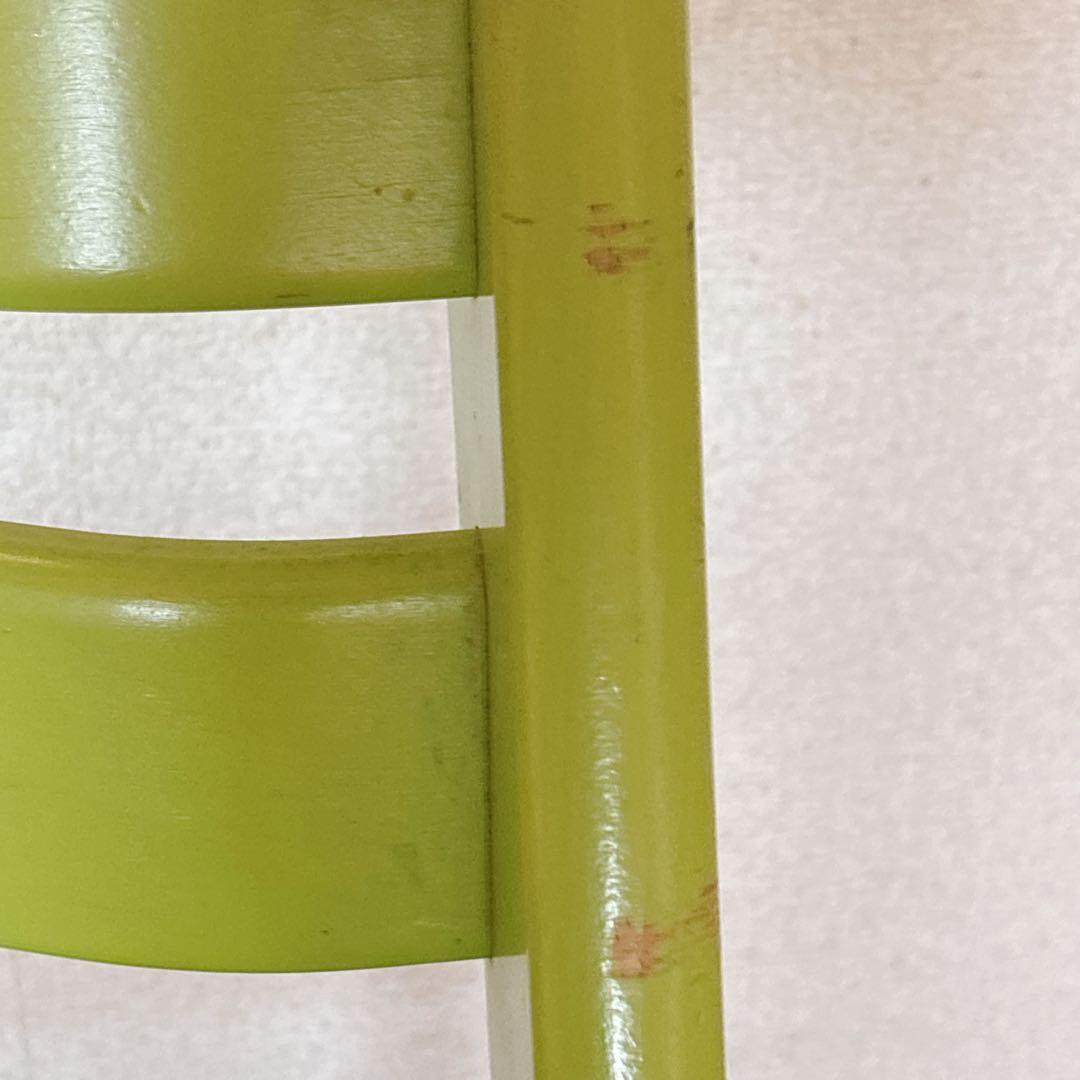 ストッケ　トリップトラップ　グリーン 木製 ベビーチェア　ハイチェア