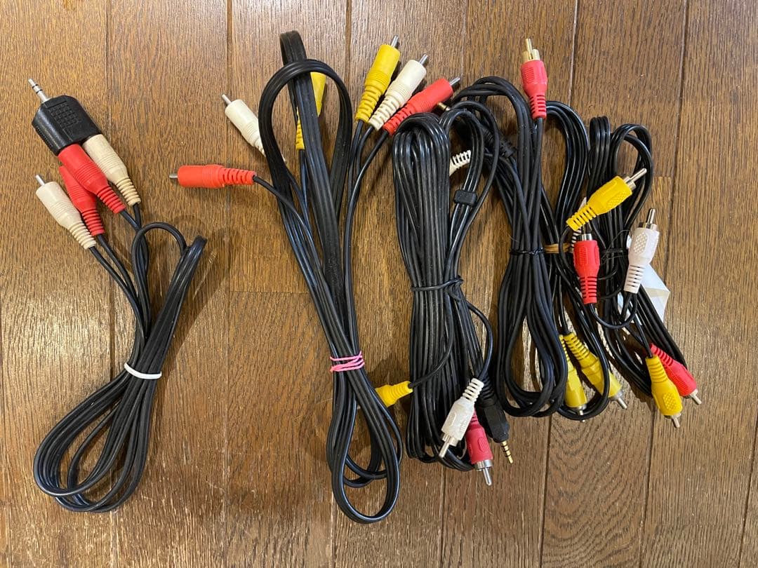 オーディオ ケーブル　プラグ 類　画面全部　映像　カラオケ