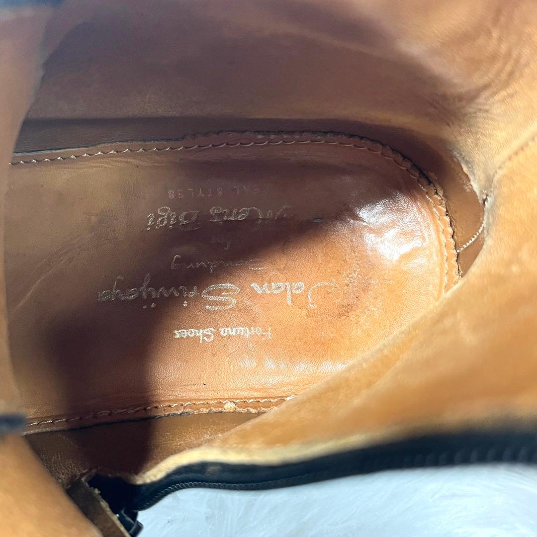 【美品】 ジャランスリワヤ サイドジップ カントリーブーツ ブラック 25.5