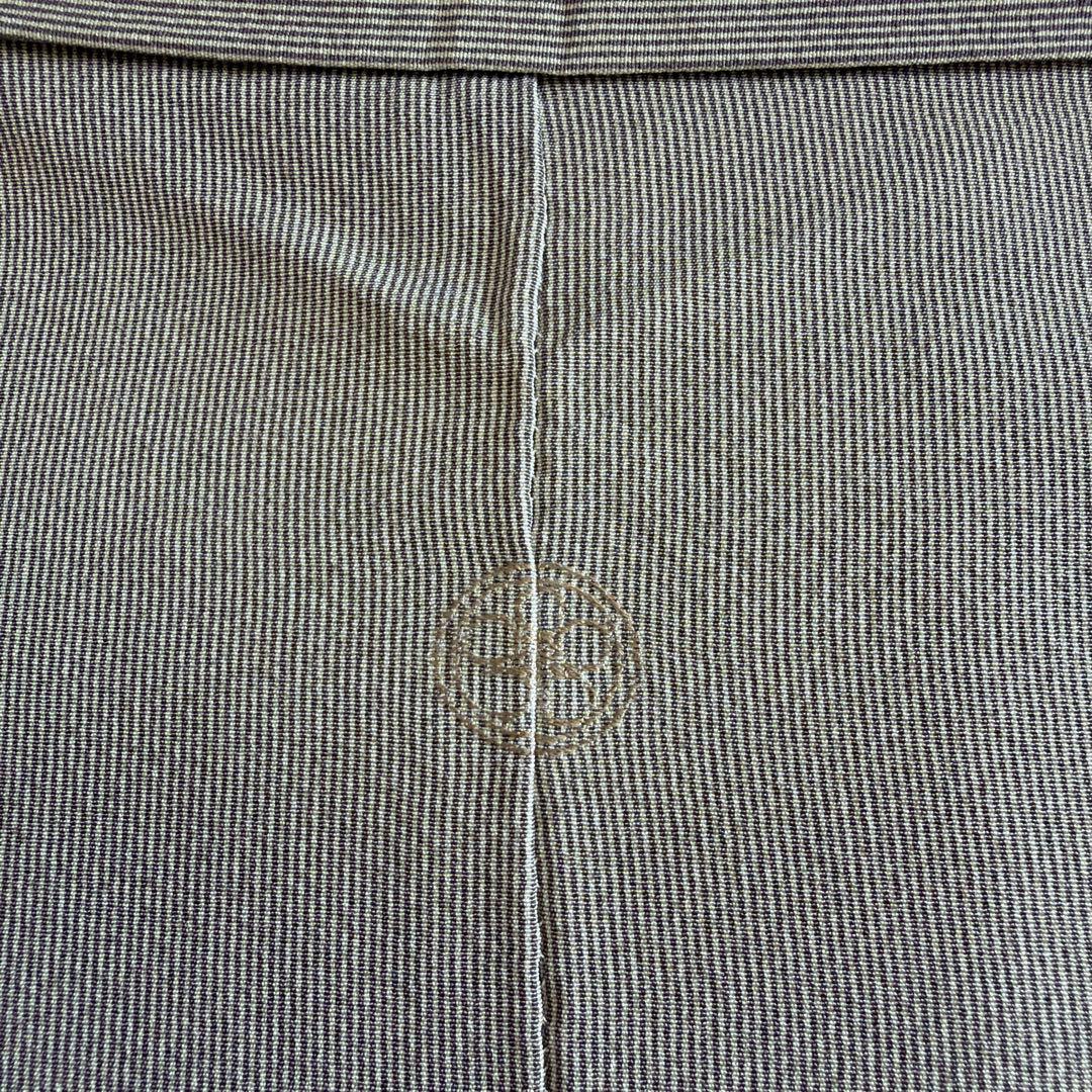 ミ*ん様 ■E5851■未使用品■正絹■江戸鼠色　万筋　江戸小紋　袷着物■丈16