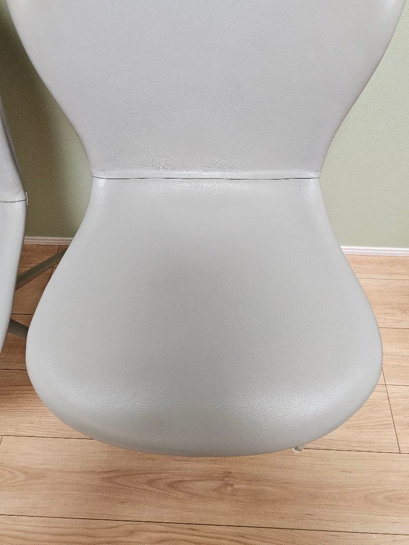 ボーコンセプト アデレード ダイニングチェア/回転ベース付 グレー 4脚セット