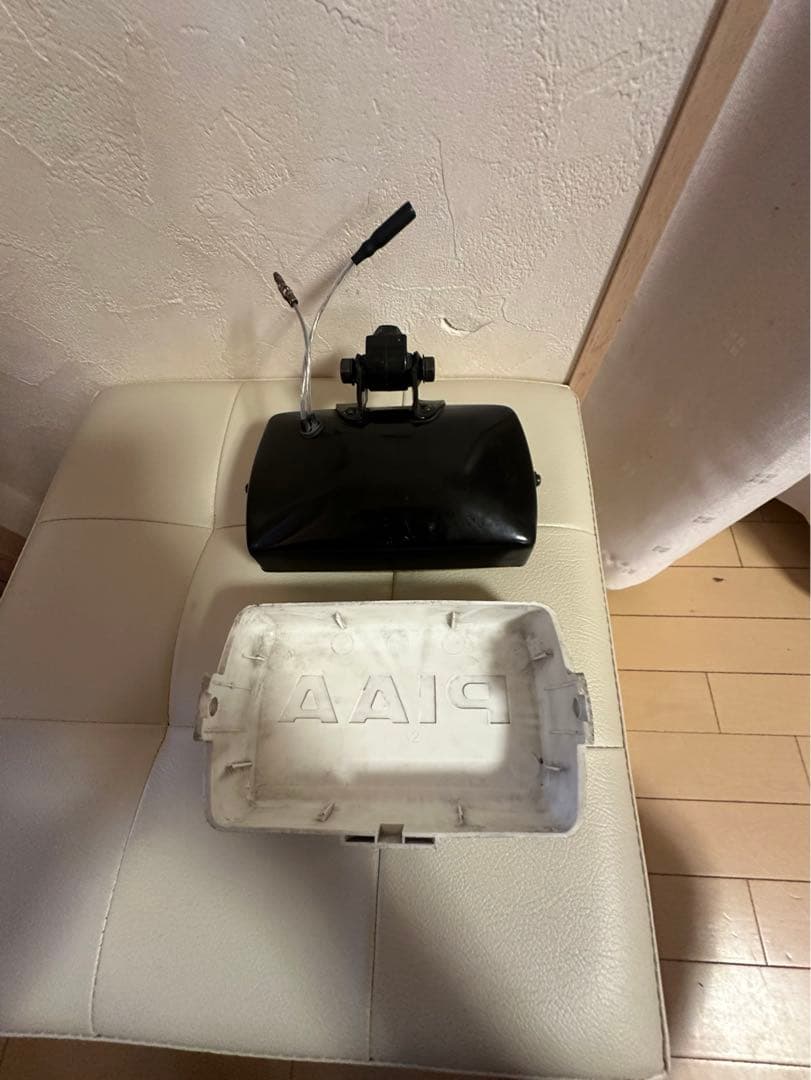 piaaフォグランプイエロー 角型50 当時物