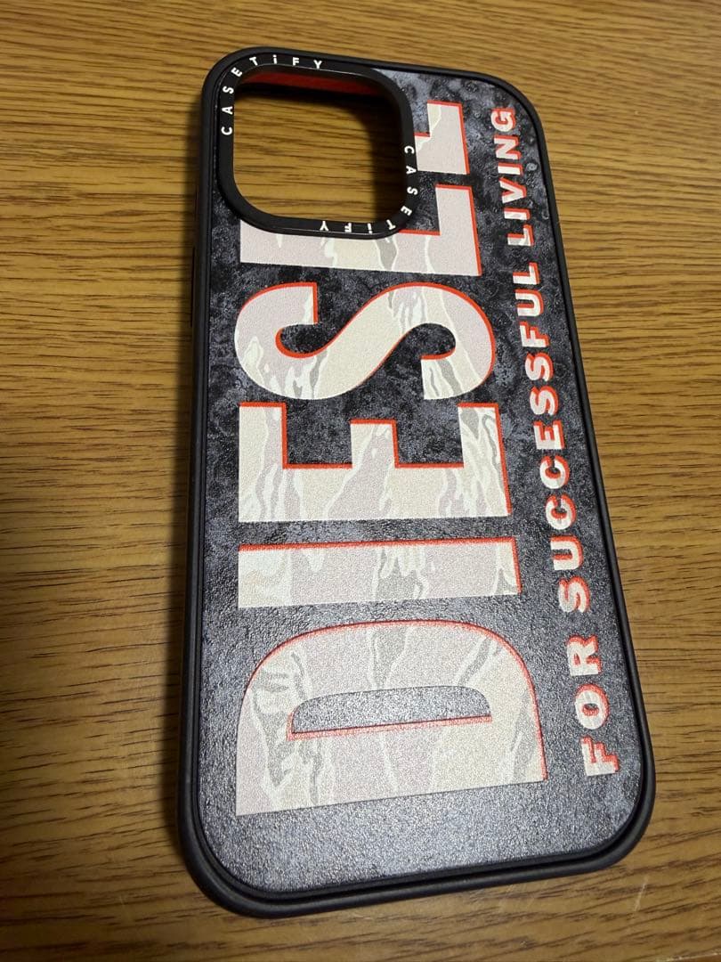 DIESEL CASETiFY iPhone15プロマックス用ハードケース