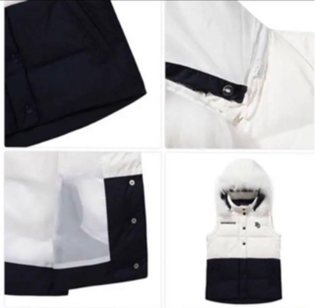 パーリーゲイツ✮袖取外し可能ダウンジャケットダウンベスト