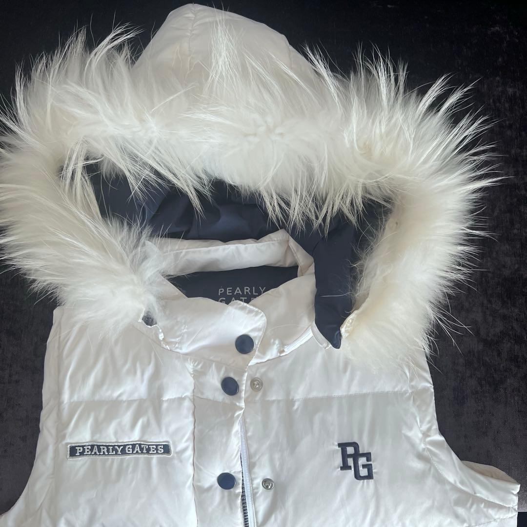 パーリーゲイツ✮袖取外し可能ダウンジャケットダウンベスト