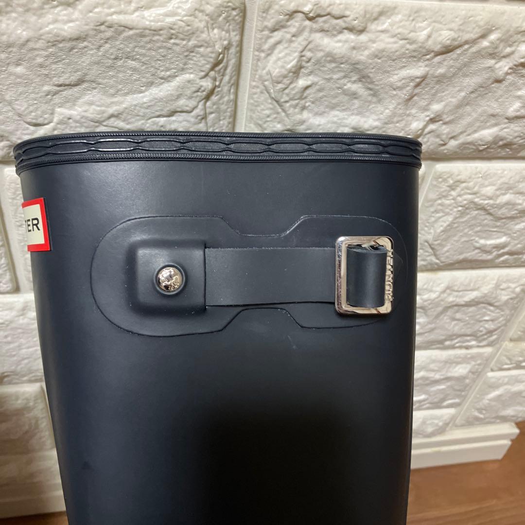 ハンター　新品未使用　長靴　24センチ　トール レインブーツ ネイビー　紺