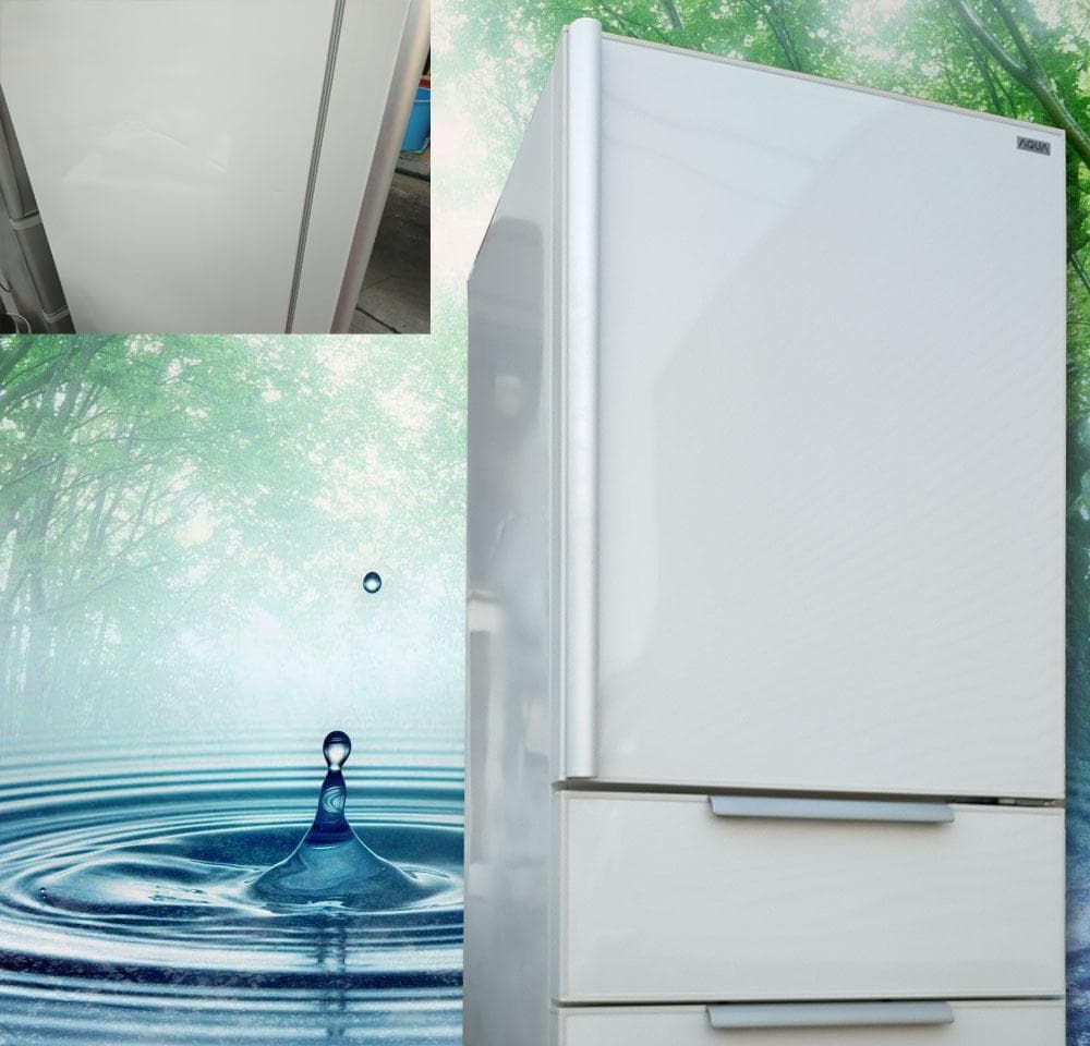 (配送/設置込み) AQUA☆4ドア冷蔵冷凍庫☆355L☆AQR-SD36B☆