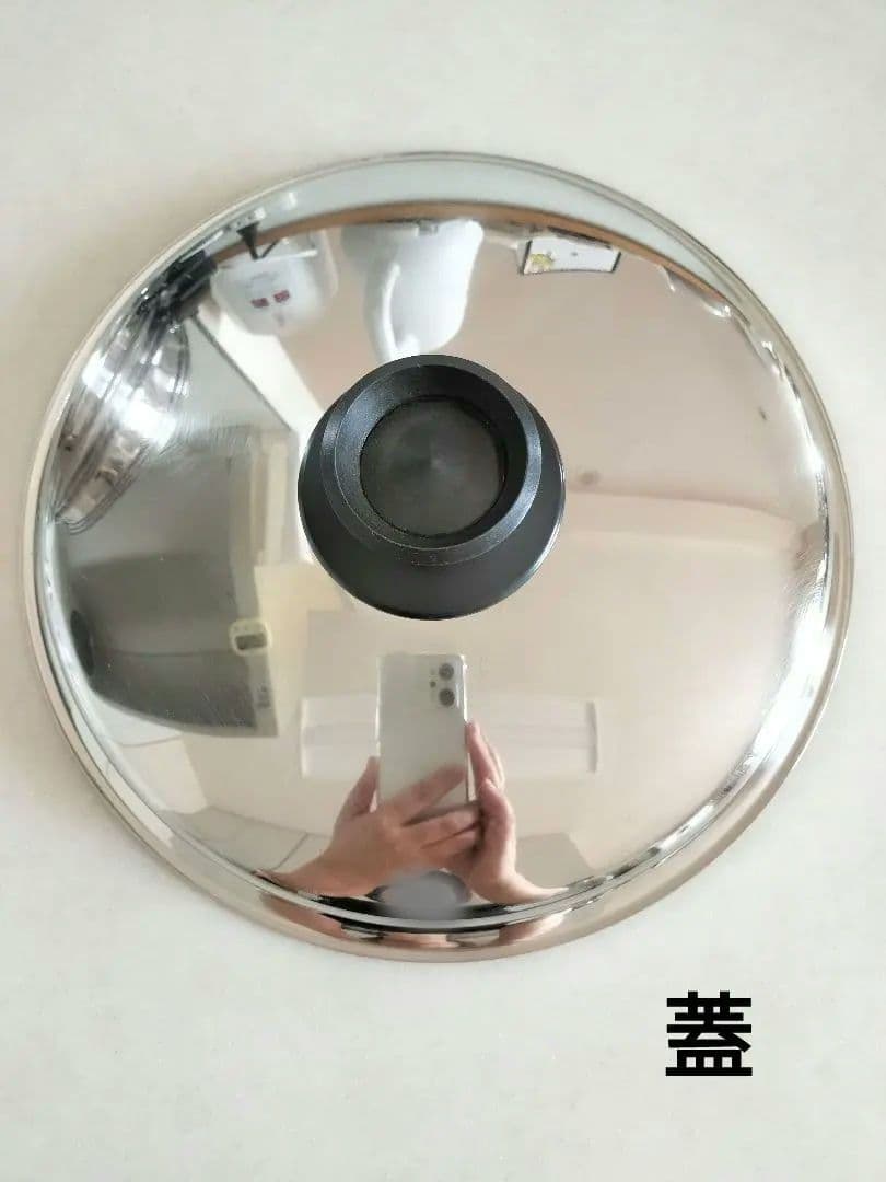 ロイヤルクイーン　6コート鍋+大フライパン+蓋+蒸し器 7点セット ガスIH対応