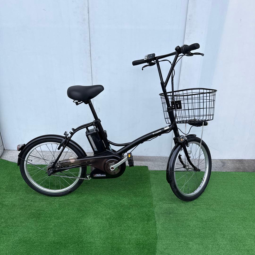 Panasonic電動アシスト自転車20インチ ブラック ミニサイクル
