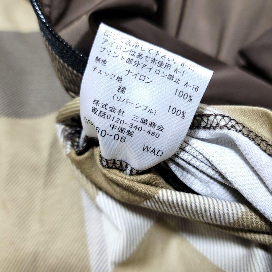 BLACKLABEL CRESTBRIDGE リバーシブル ナイロン ジャケット